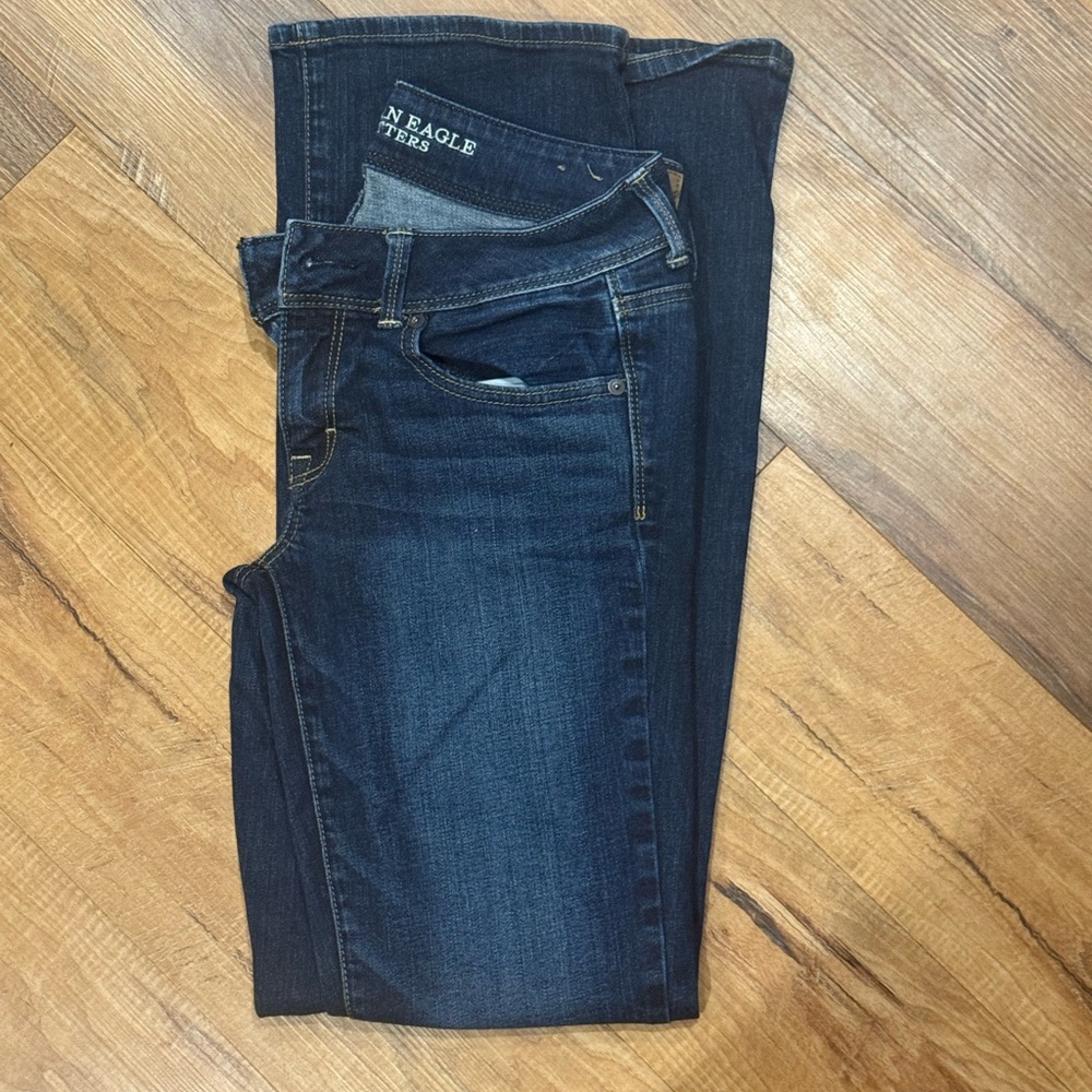 American Eagle Outfitters Women's Dark Wash Jeans